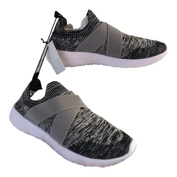 Women’s Slip On Sneakers Size L 9/10 West Loop Memory Foam - Picture 16 of 16